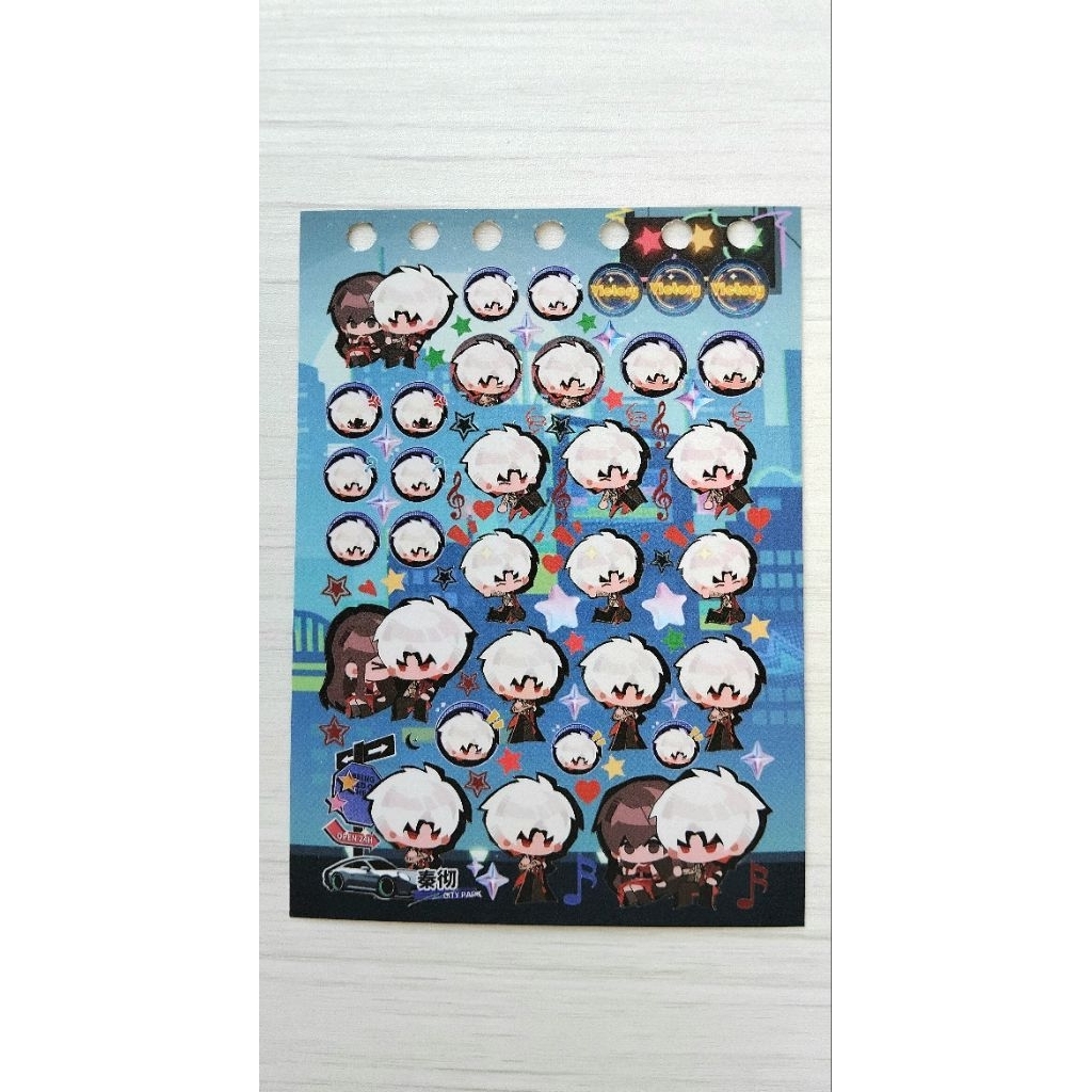 Sticker Sylus Love and Deepspace / Sylus Love and Deepspace / Sticker chibi sylus idol banner