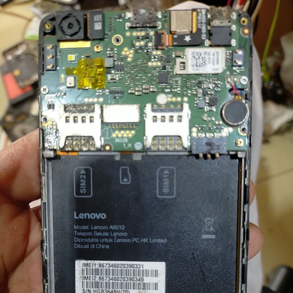 mesin lenovo a6010
