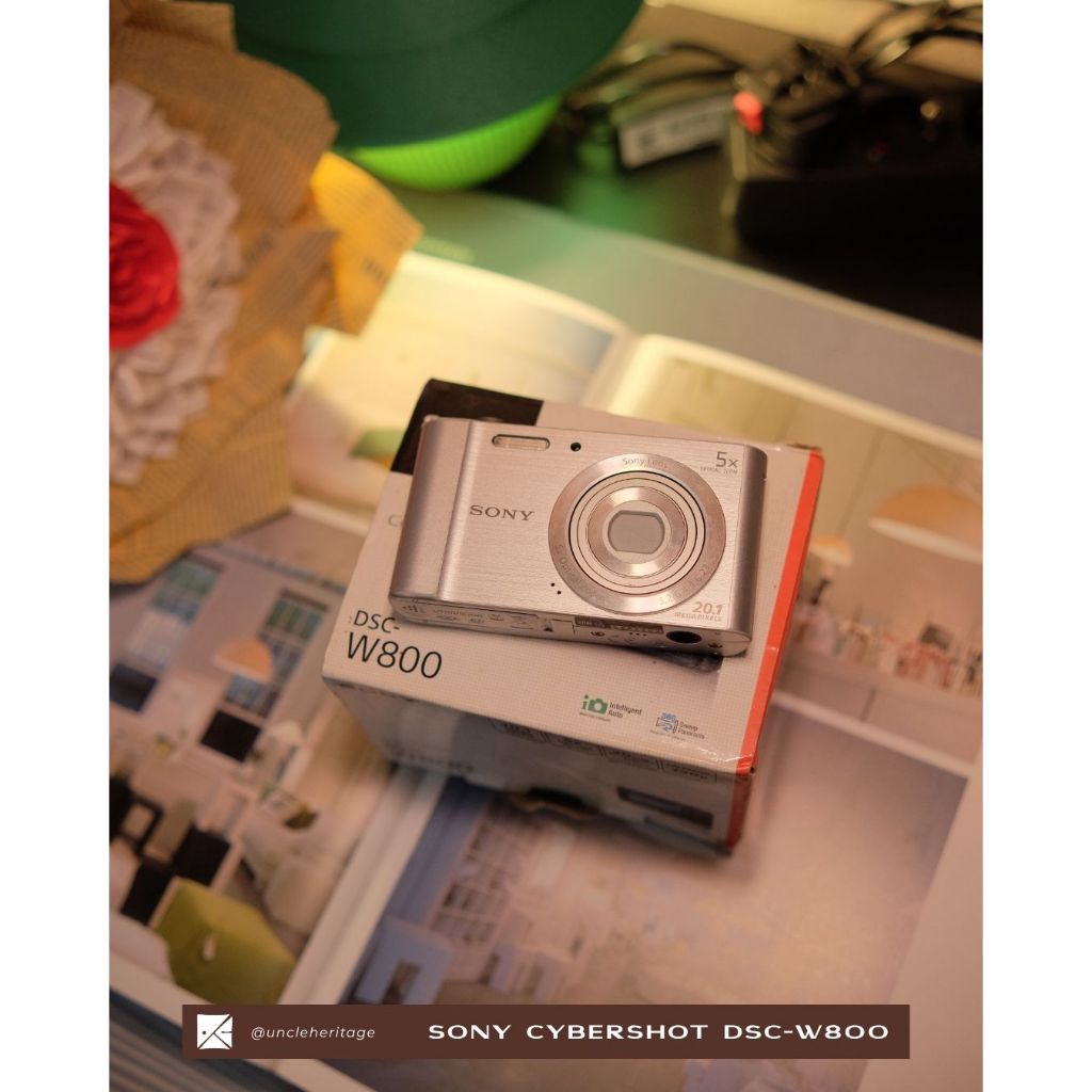 Digicam Sony Cybershot DSC W-800 Fullset BOX ORIGINAL (Camera/Kamera)