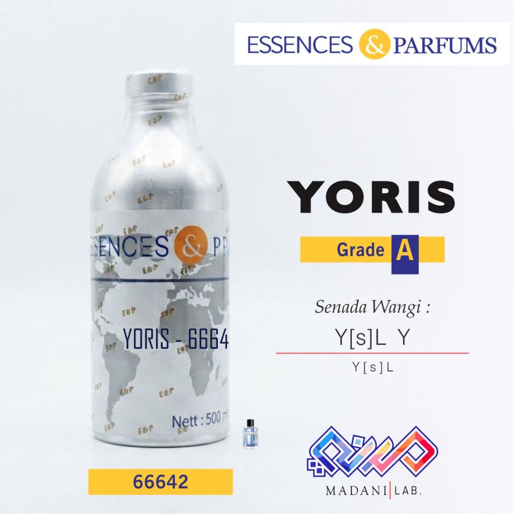 YORIS 66642 [A] Senada Parfum Y[s]L Y dari Essences & Parfums | 500gr Segel |