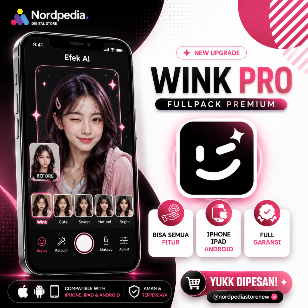 Wink Pro Weekly Premium Original - Support iOS Only [Proses Cepat]