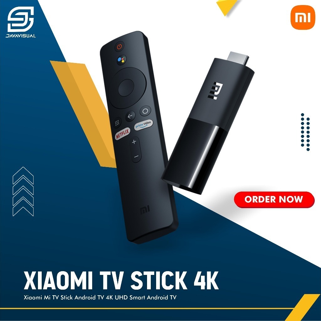 [JAVIS] Mi TV Stick Xiaomi Android TV 4K UHD Smart Android TV-STICK 4K
