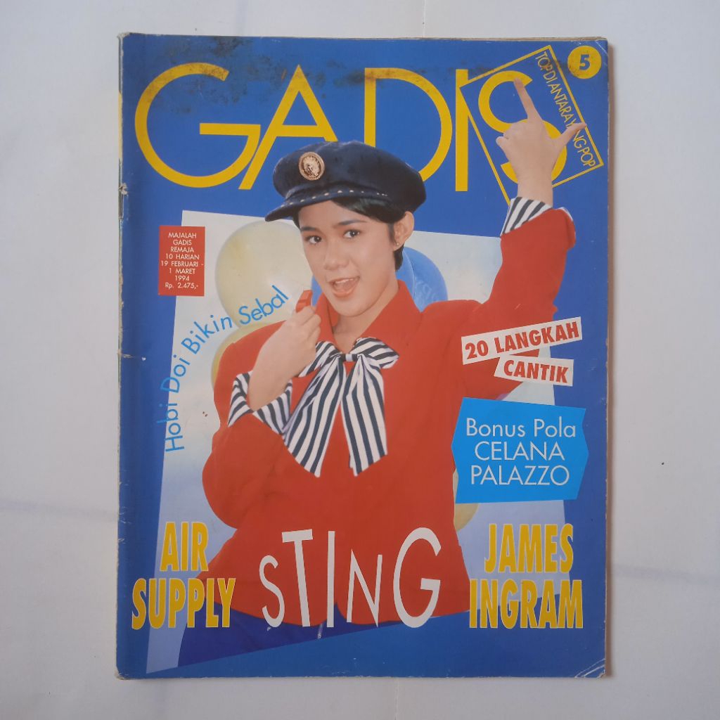 Majalah Gadis 1 maret 1994