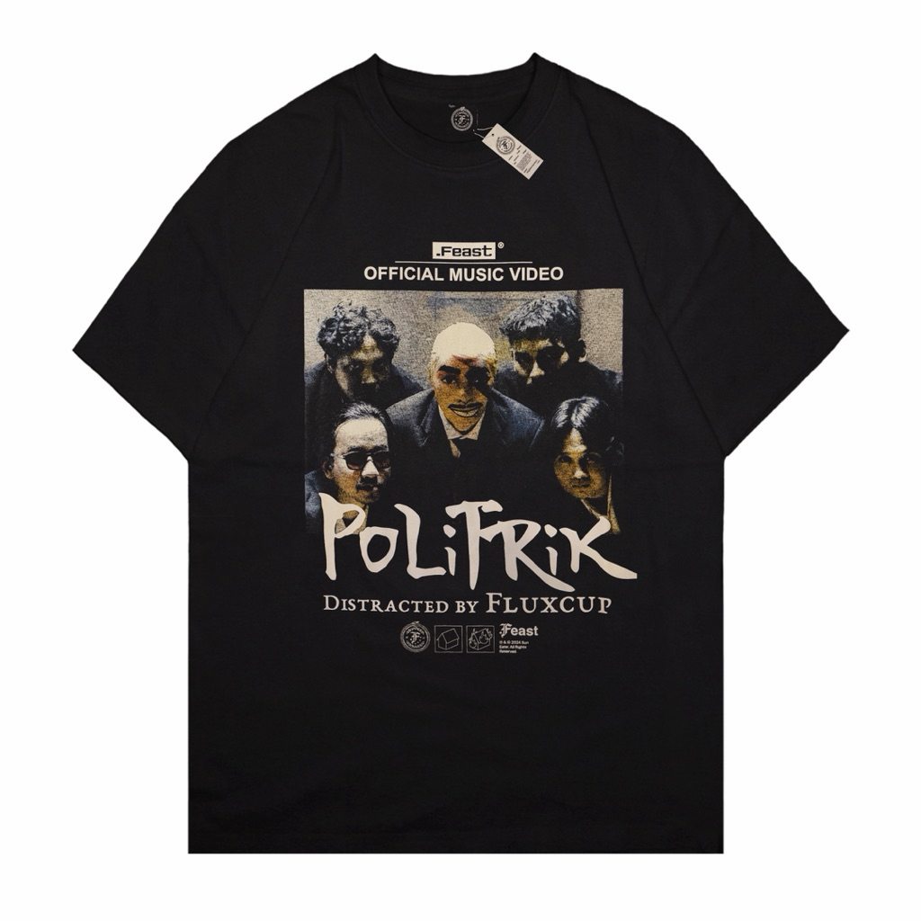 Xtreme Merch Tshirt .Feast “Politrik” Official Merchandise