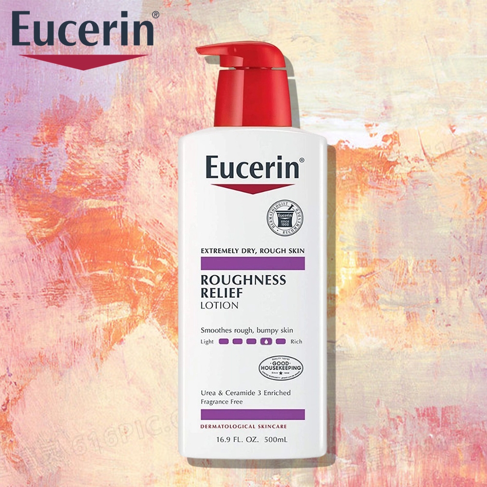 Eucerin Roughness Relief Lotion 500ml Urea & Pelembab Alami
