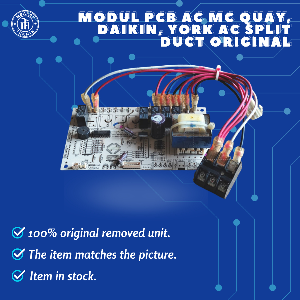 Modul PCB AC Mc Quay, Daikin, York AC Split Duct Original