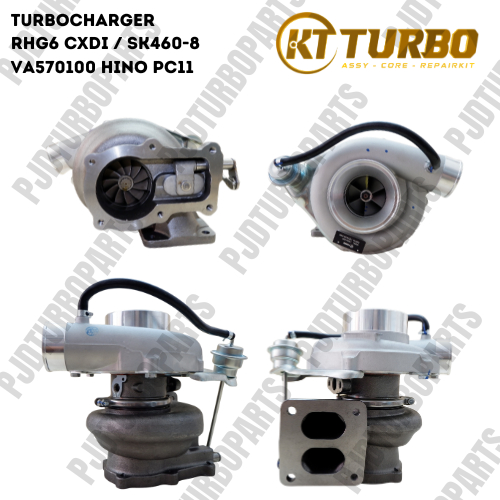 TURBOCHARGER TURBO ASSY RHG6 CXDI SK460-8 SK480 PN S1760-E0121 24100-4480C 17201-E0230 VA570100