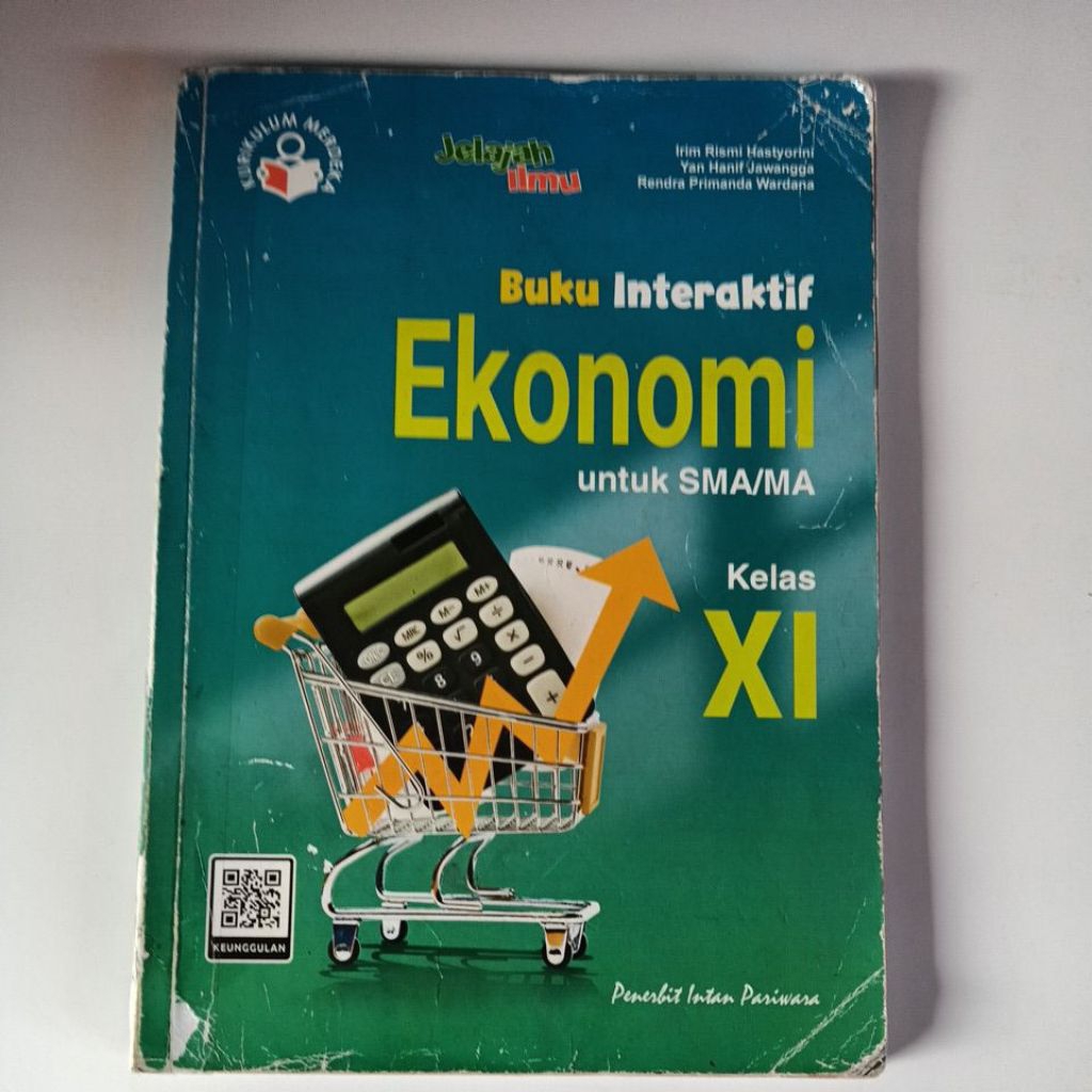 buku interaktif ekonomi kelas 2 /11 SMA intan pariwara kurikulum merdeka