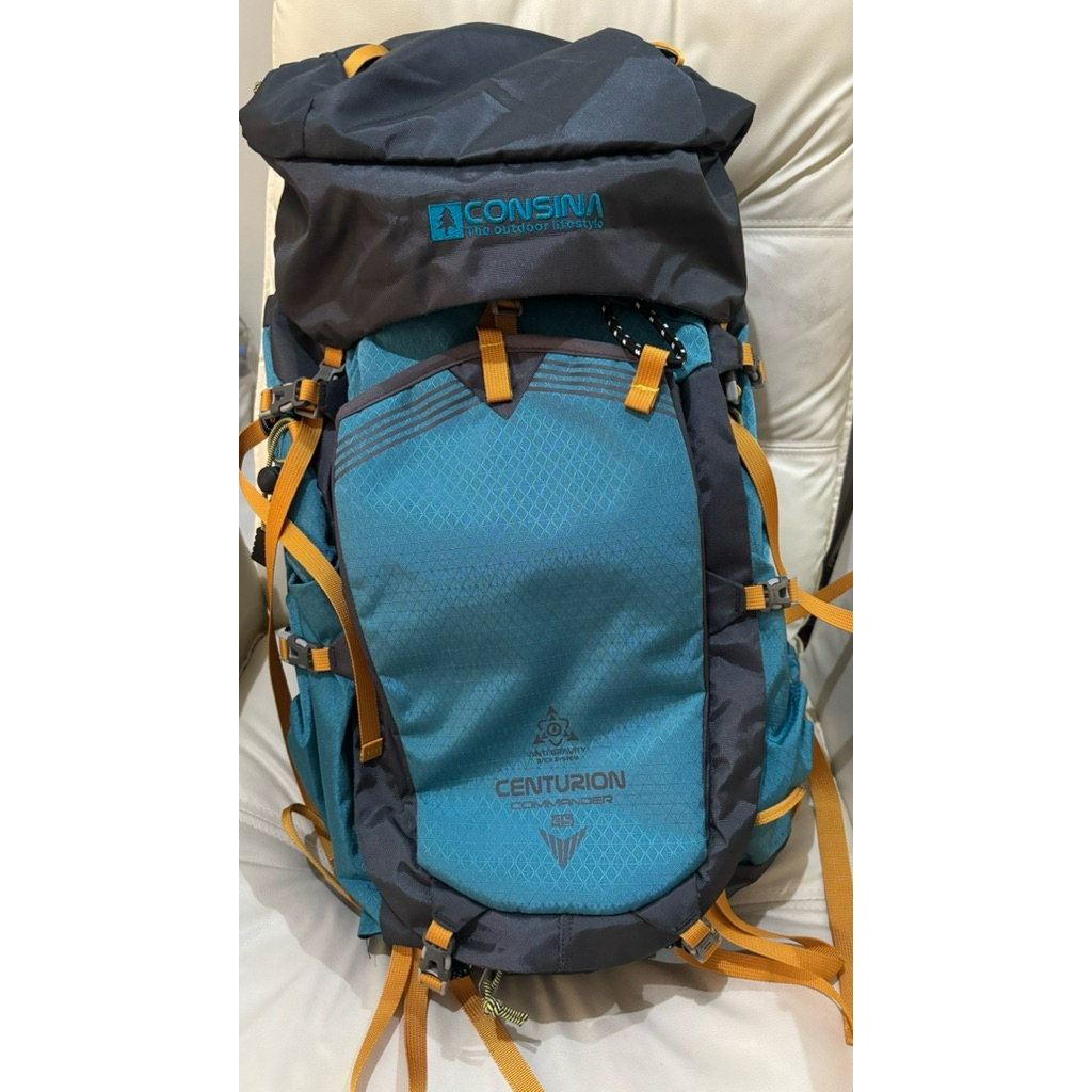 Carrier Consina Centurion Blue 45L ORI, tas carrier consina, Consina carrier murah