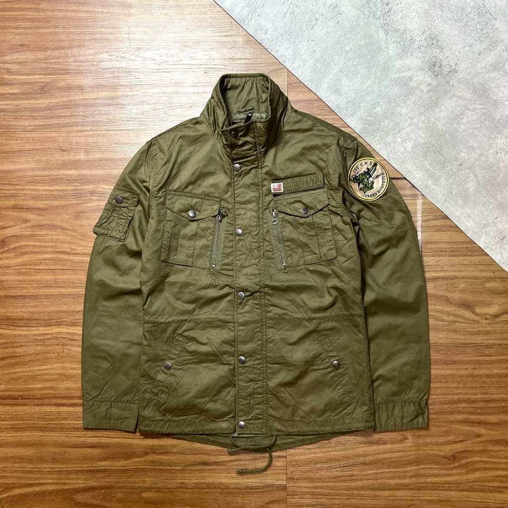 Jaket Parka Schott nyc Army