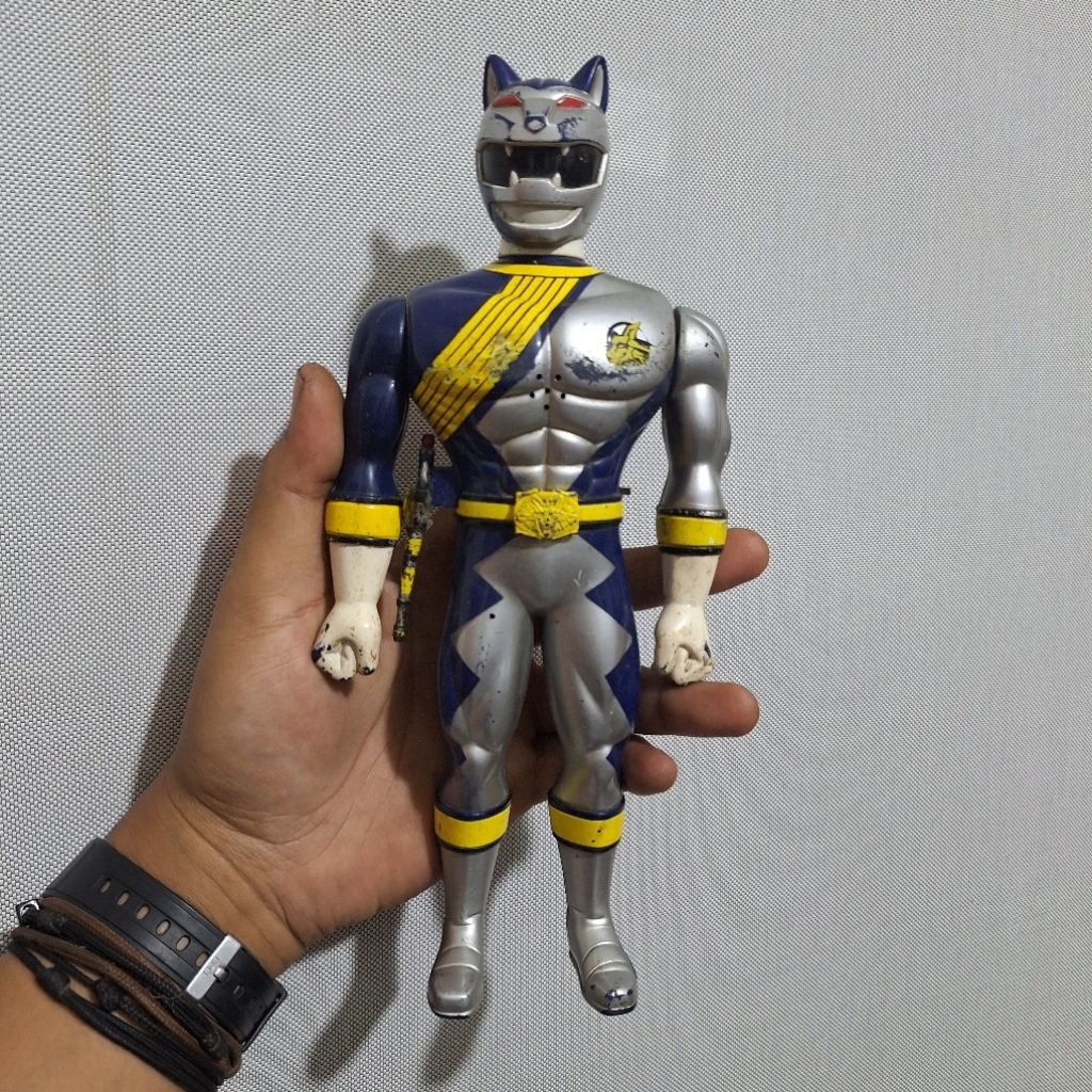 Figure Saban - Gao Silver (Power Rangers Wild Force)