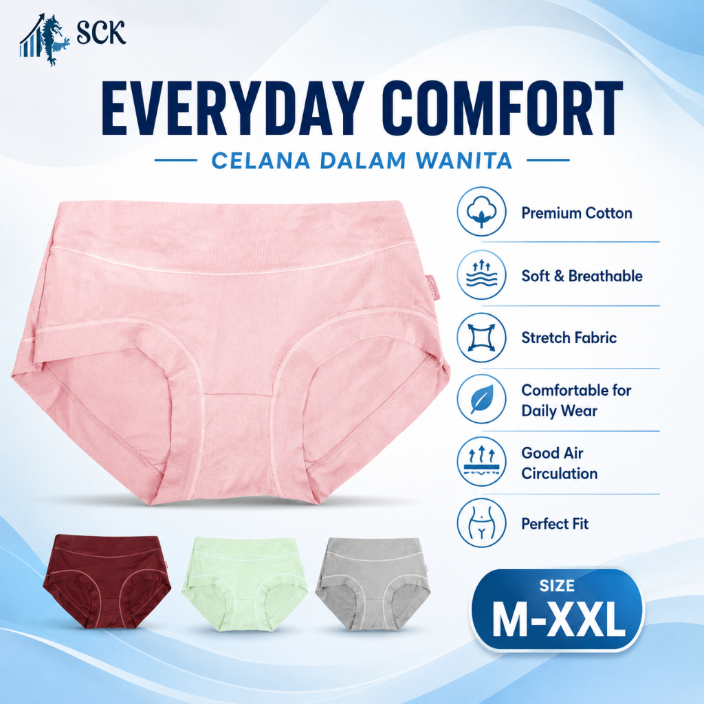 CD Wanita SOREX 1251 Soft / CD Perempuan SOREX Soft / Pakaian Dalam Grosir - sckmenwear GROSIR