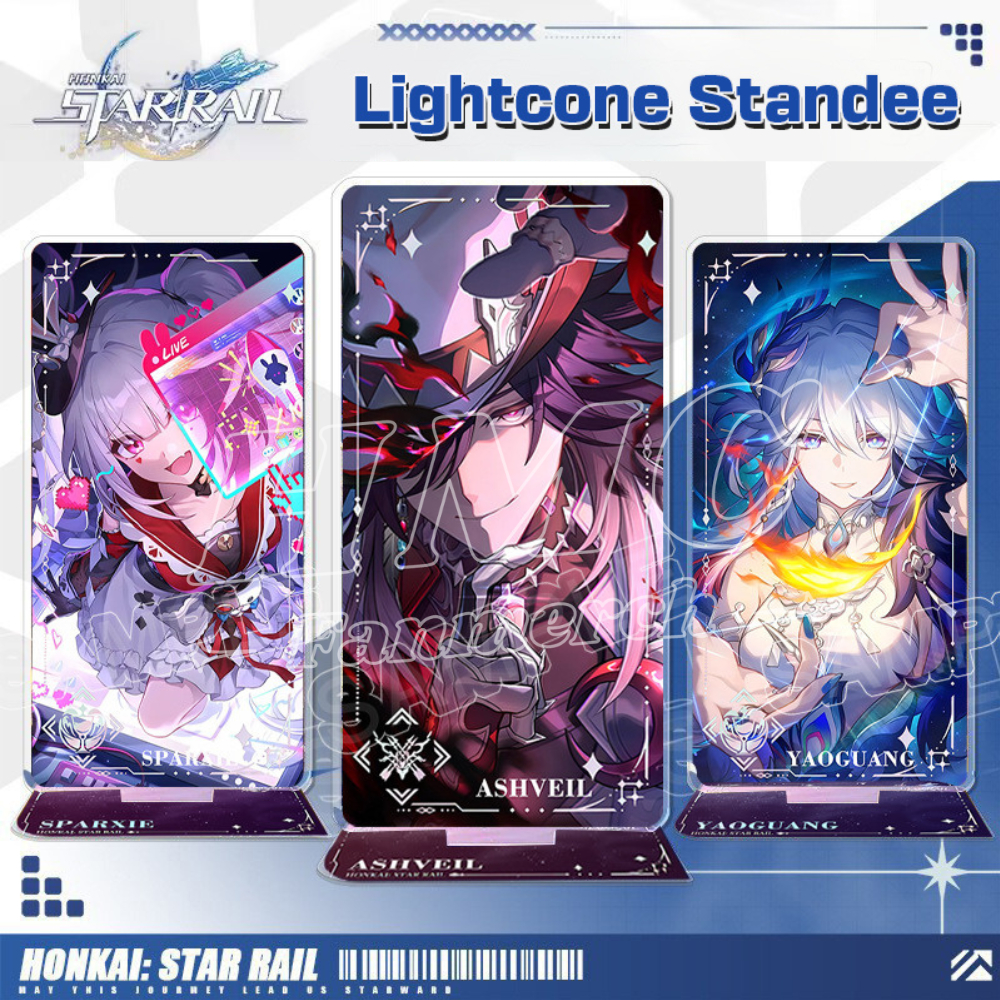 [READY] HSR Standee Akrilik Lightcone Sunday Phainon Castorice Mydei Honkai Star Rail