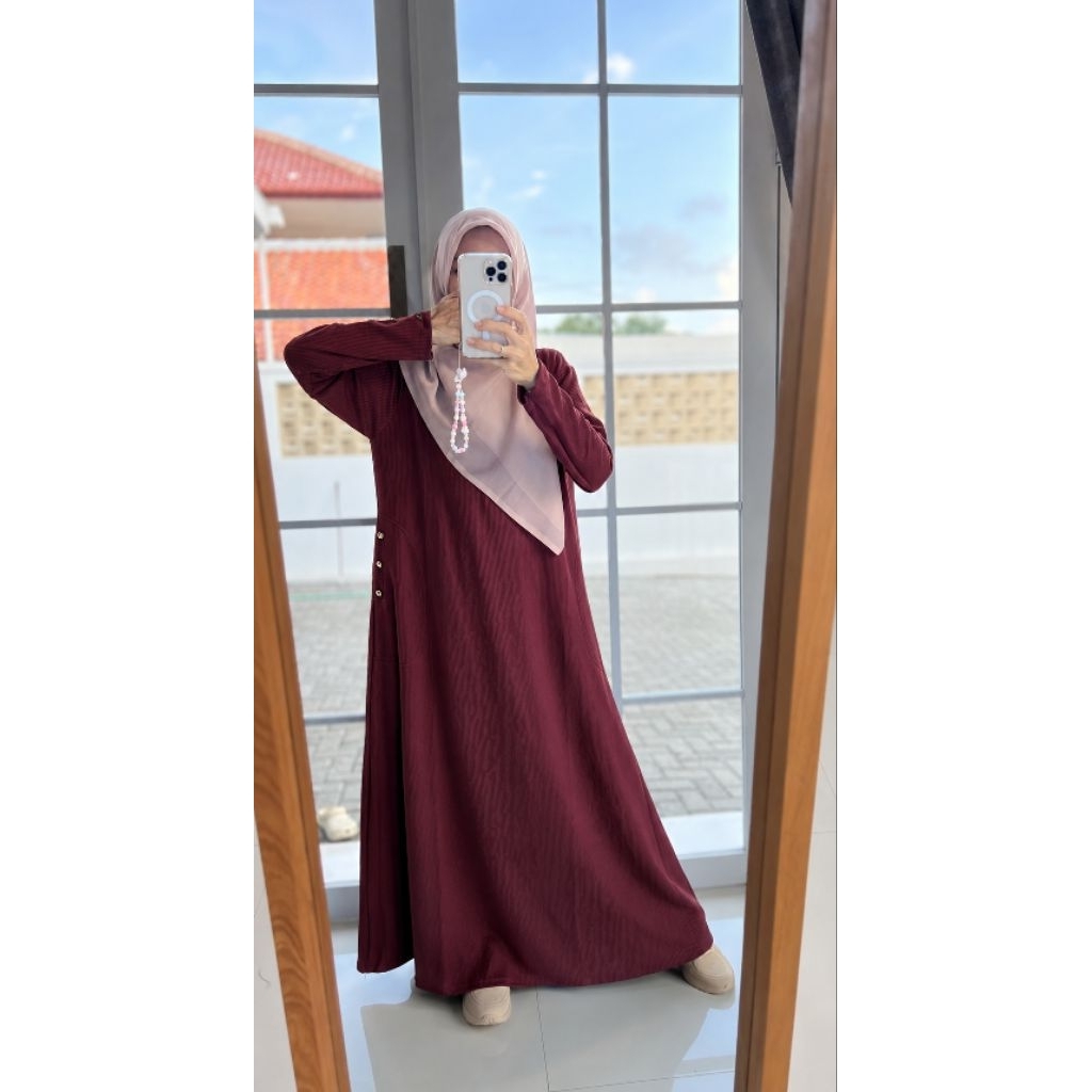 KNIT Aeri Dress//Gamis Kain Knit