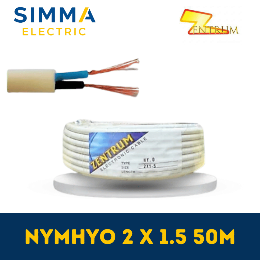 SUPER KABEL LISTRIK SERABUT NYMHYO 2x1.5