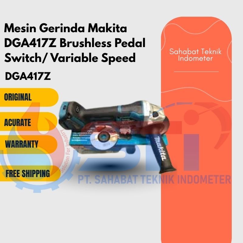 Jual Mesin Gerinda Makita DGA417Z Brushless Pedal Switch  Variable Speed