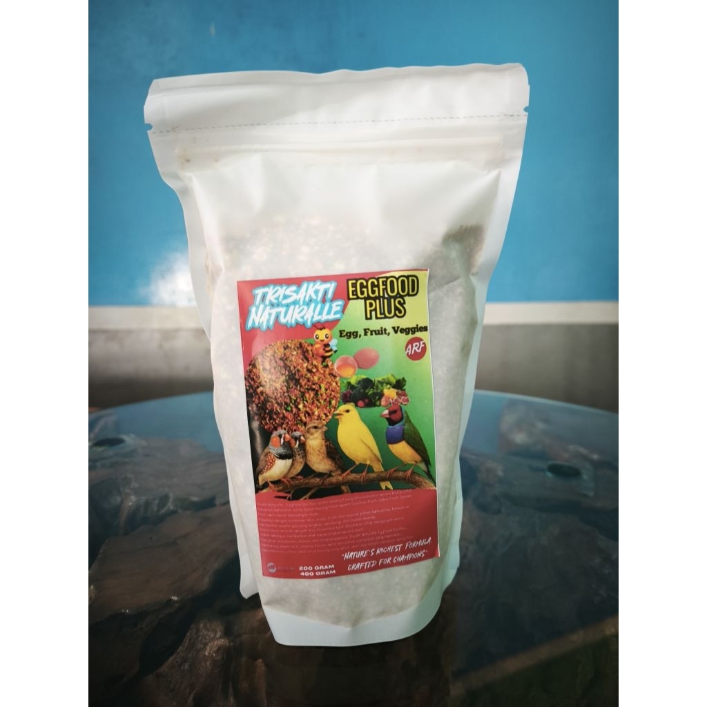 Extra Fooding Untuk Burung Kenari, Blackthroat dan Finch Eggfood Dry Plus berat 400gr