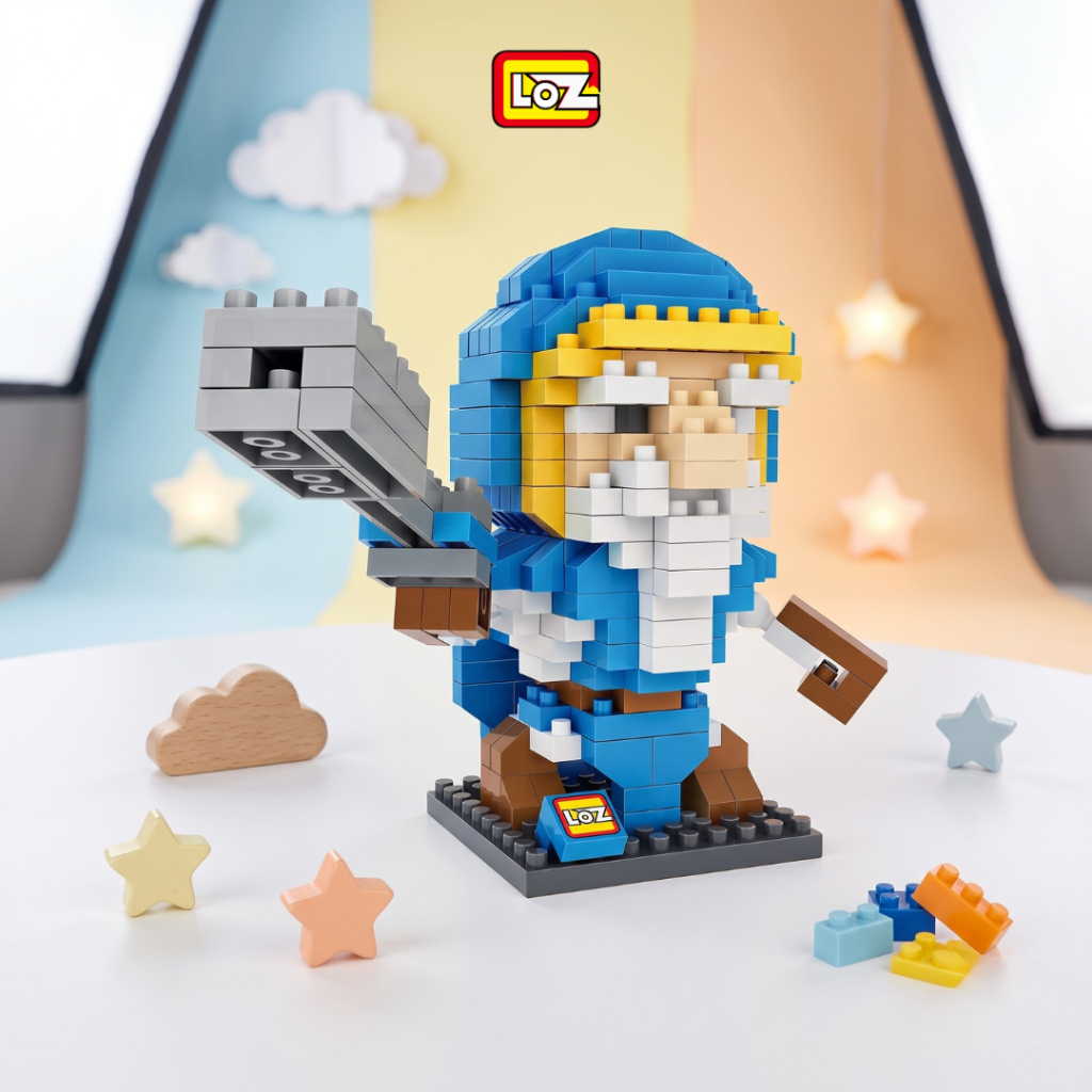 Mainan Bricks LOZ 9504 GIFT LARGE WARCRAFT RIFLEMAN Koleksi Warcraft