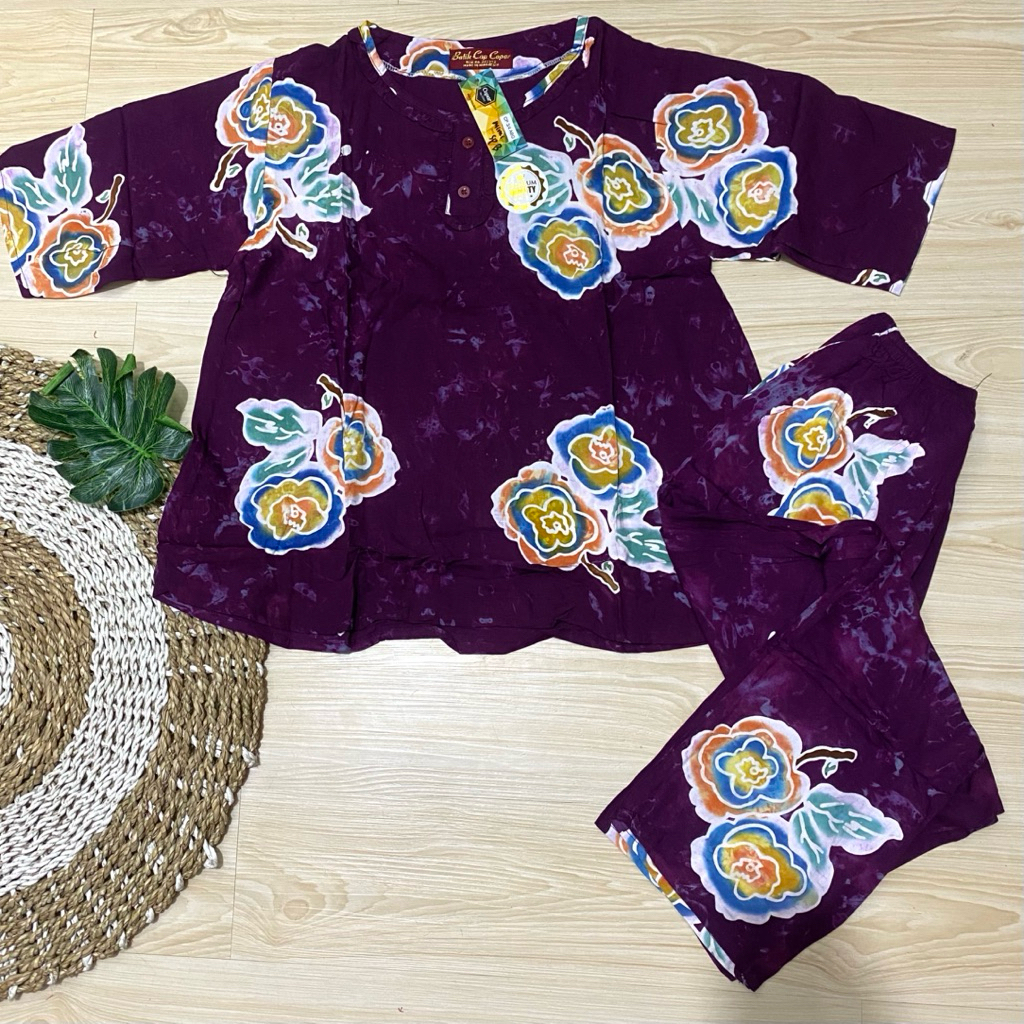 (C12) CP Batik Copar ABG Mimi Tgn 3/4 Super Premium