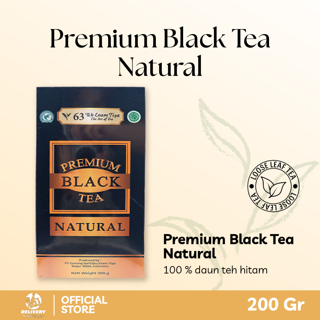 Teh 63 Premium Black Tea Natural 200gr