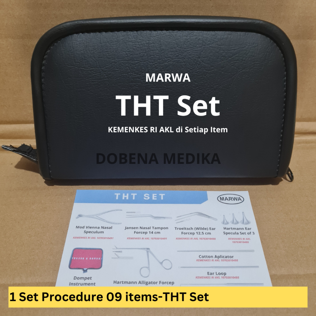THT Set 9 item / THTSet / THT Instrumen Set