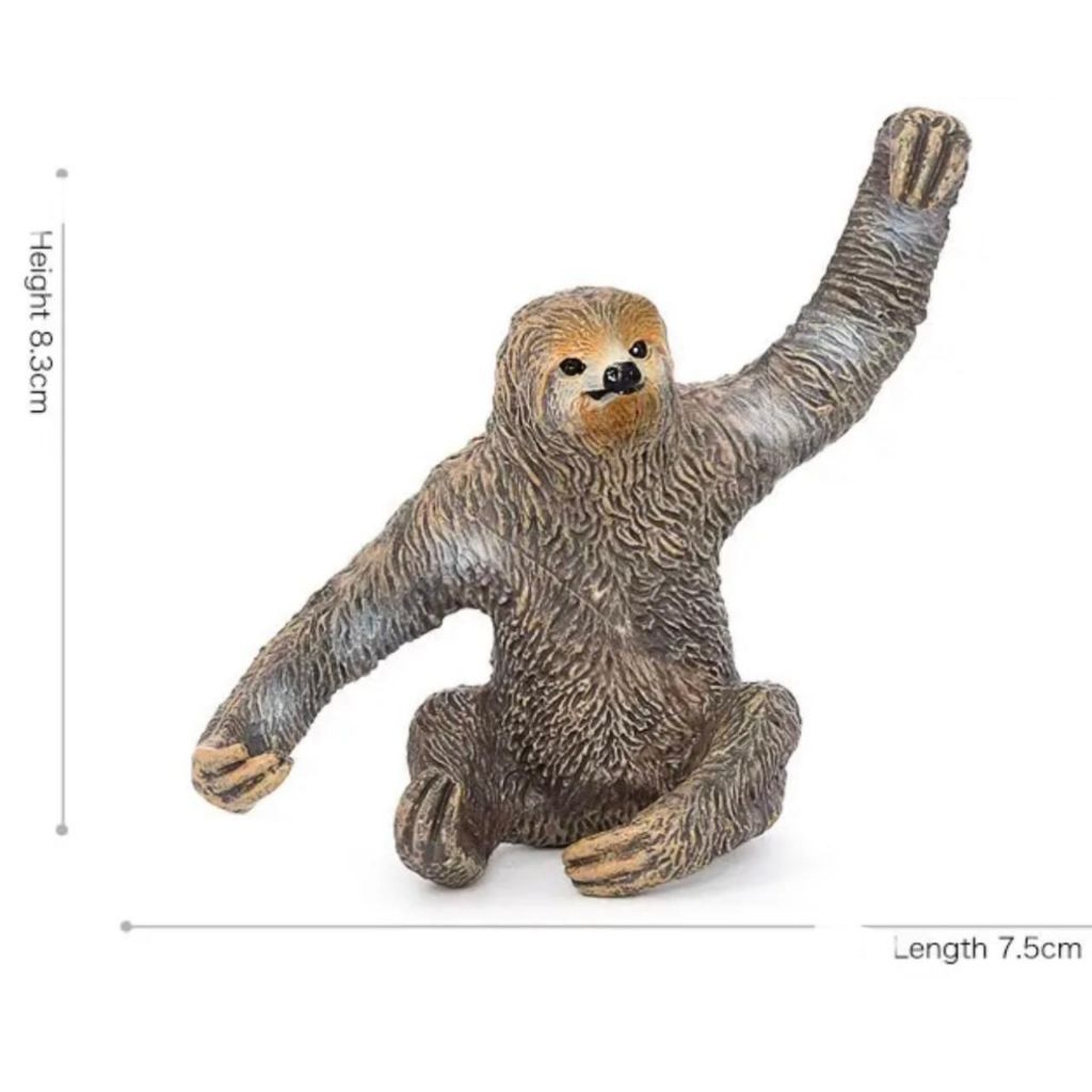 Miniatur Kukang - mainan hewan Kukang simulasi animal toys figure Kukang