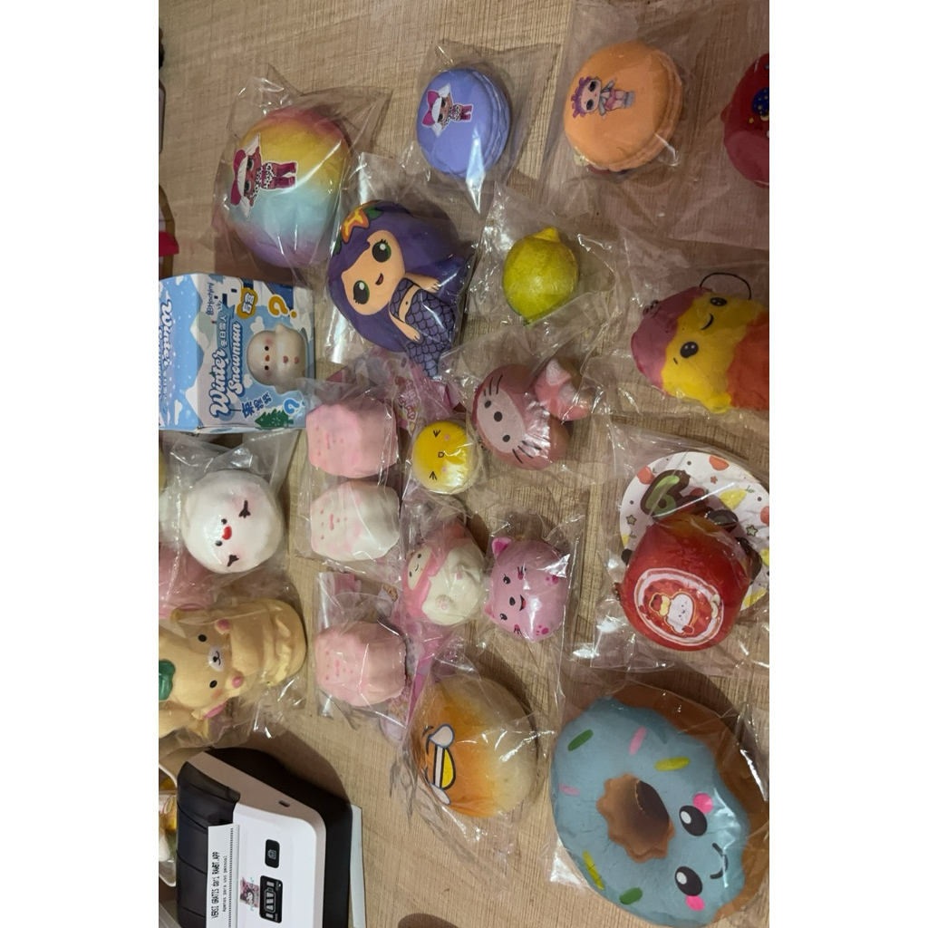 update promo squishy licensed ibloom millie share bread, sanfu, momocuppy, deco murah rare