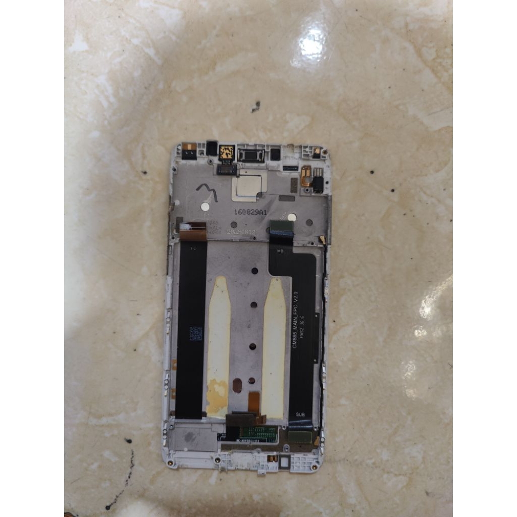 LCD REDMI NOTE 4 MEDIATEK Original copotan+frame