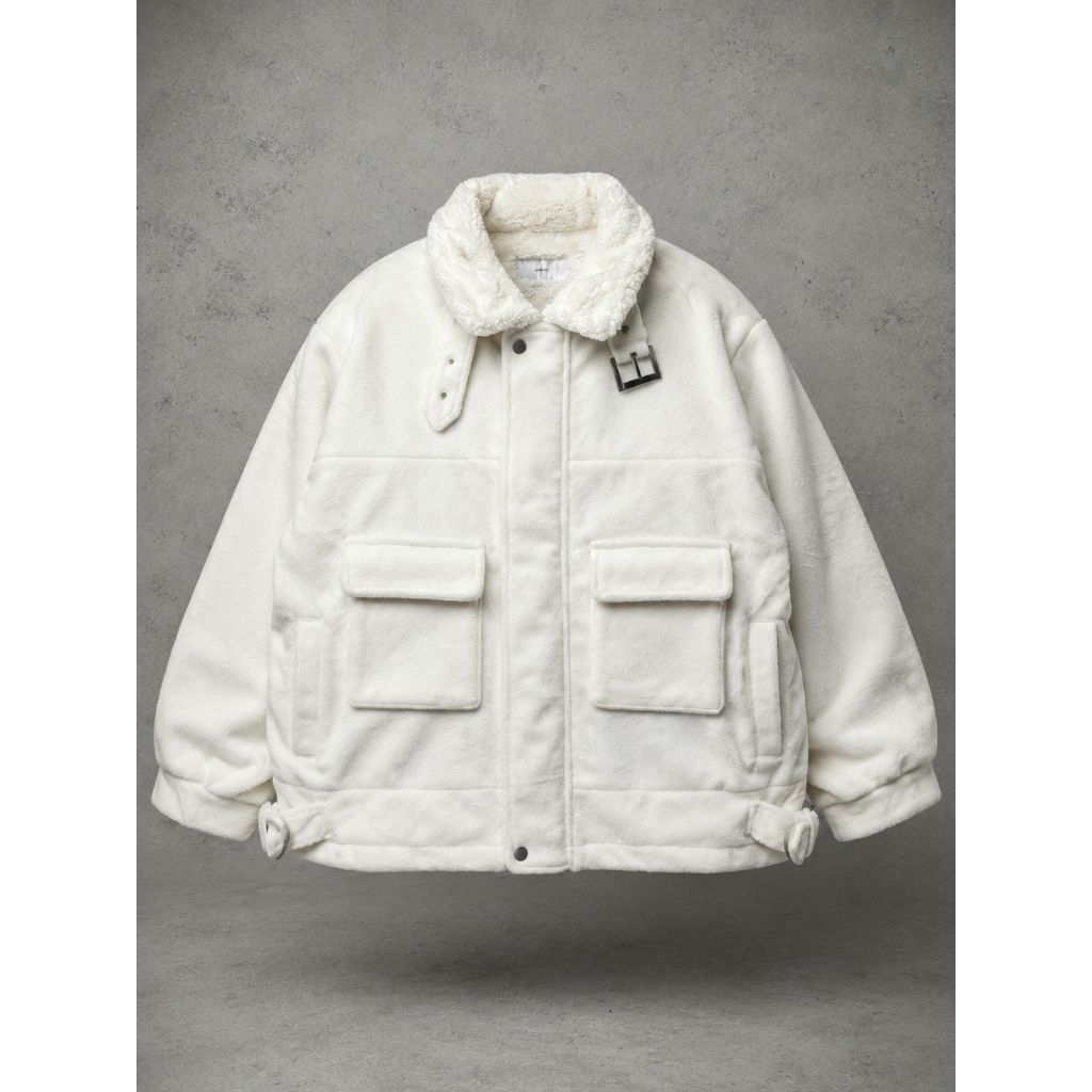Adrer B-3 Melton Boa Flight Jacket