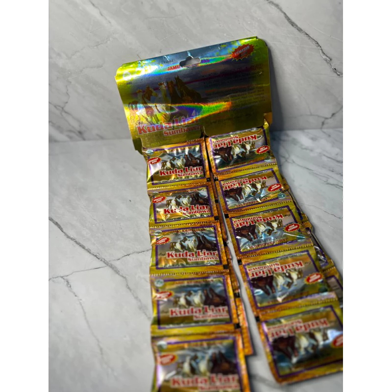 Kuda liar kapsul (asam urat) original