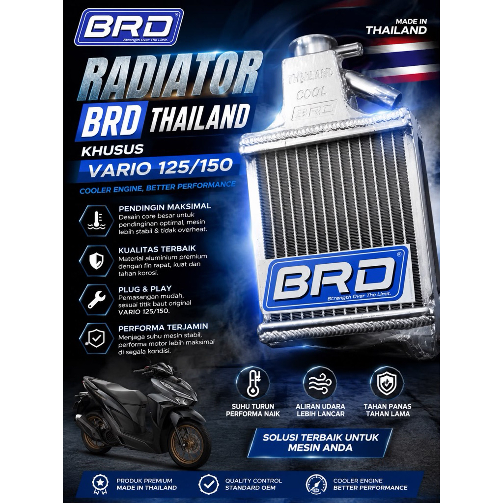 RADIATOR BRD THAILAND – HONDA VARIO