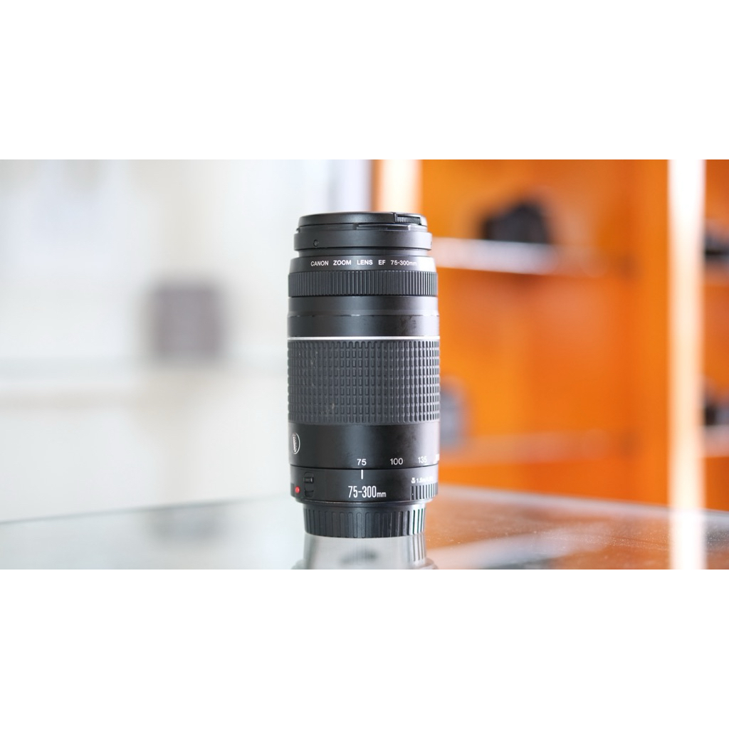 Lensa Tele 75-300mm For Canon