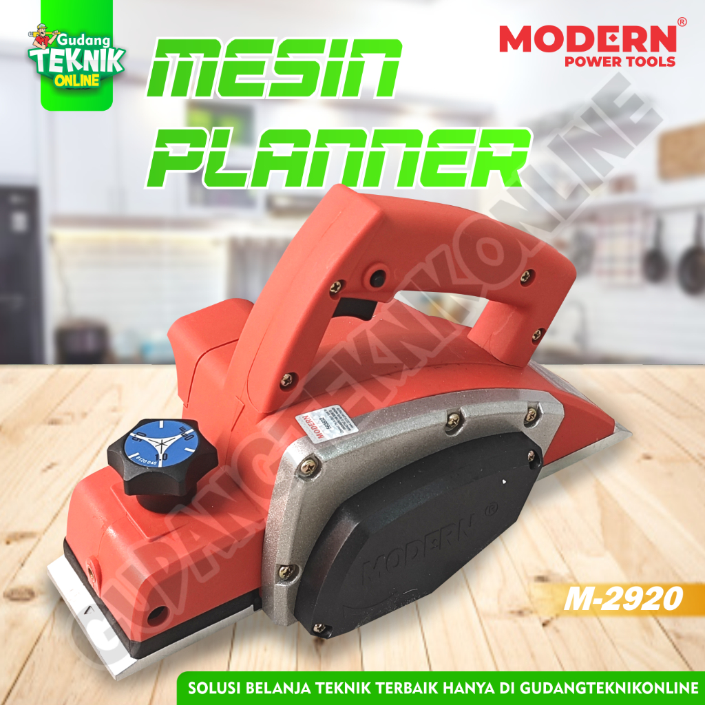 Mesin Planer Serut Kayu MODERN M2920/ Mesin Planer Modern M2920  Serut Kayu Ketam Sugu Pasah Listrik