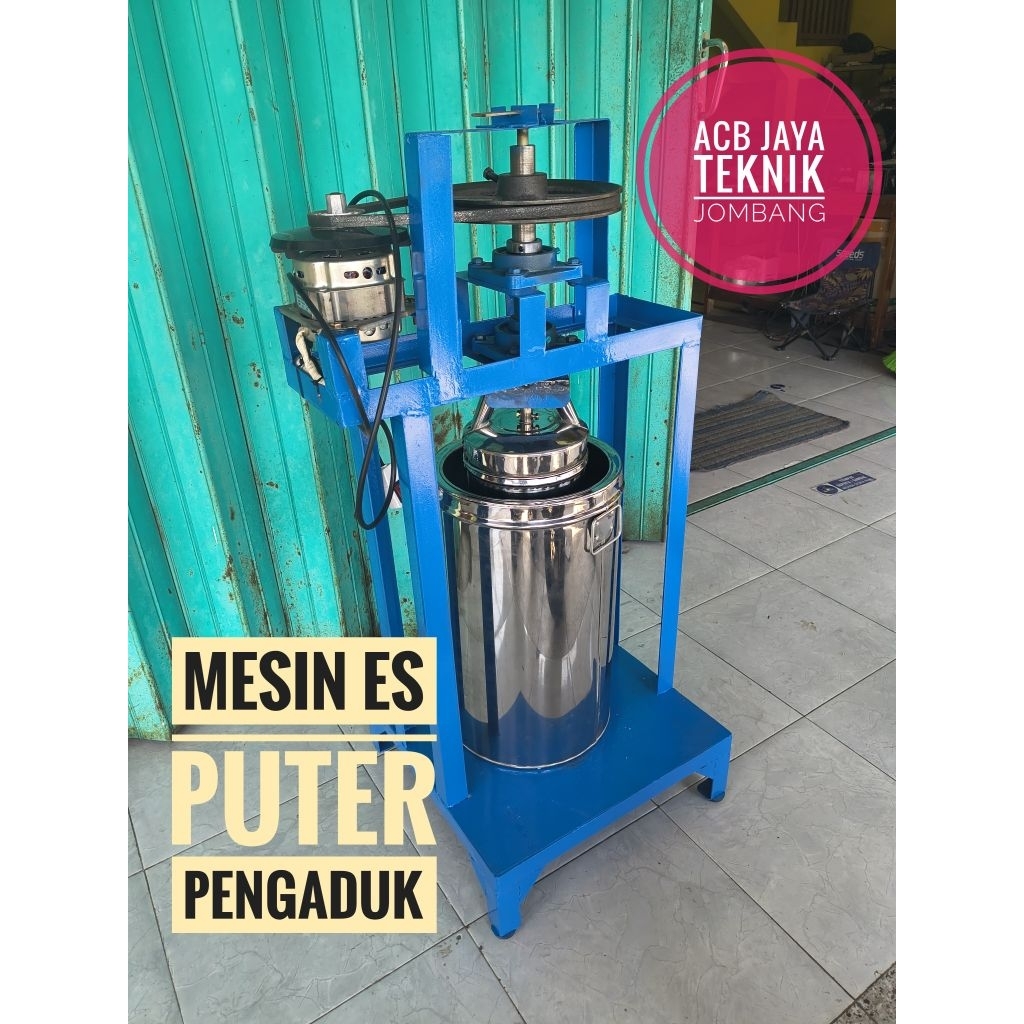 Mesin Es Puter Pengaduk 15 Liter