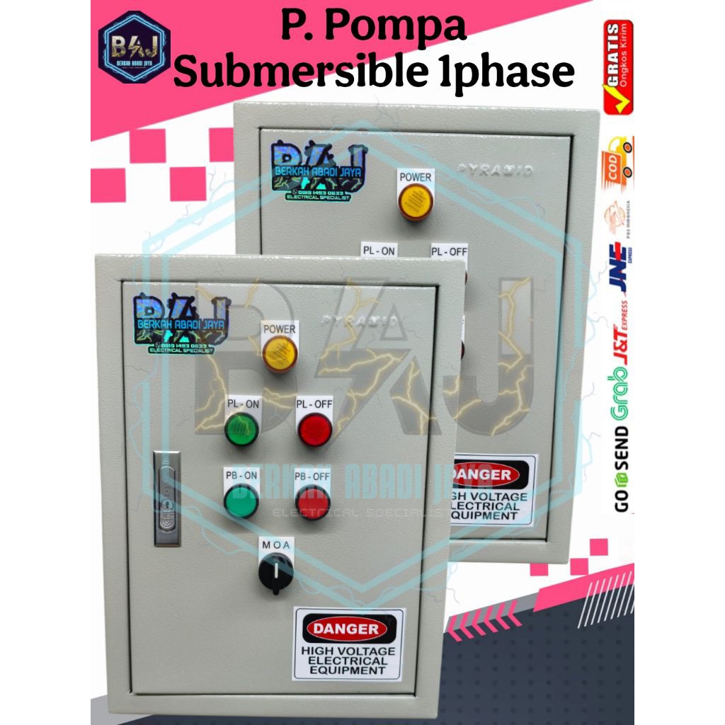 PANEL POMPA SUBMERSIBLE 1PHASE