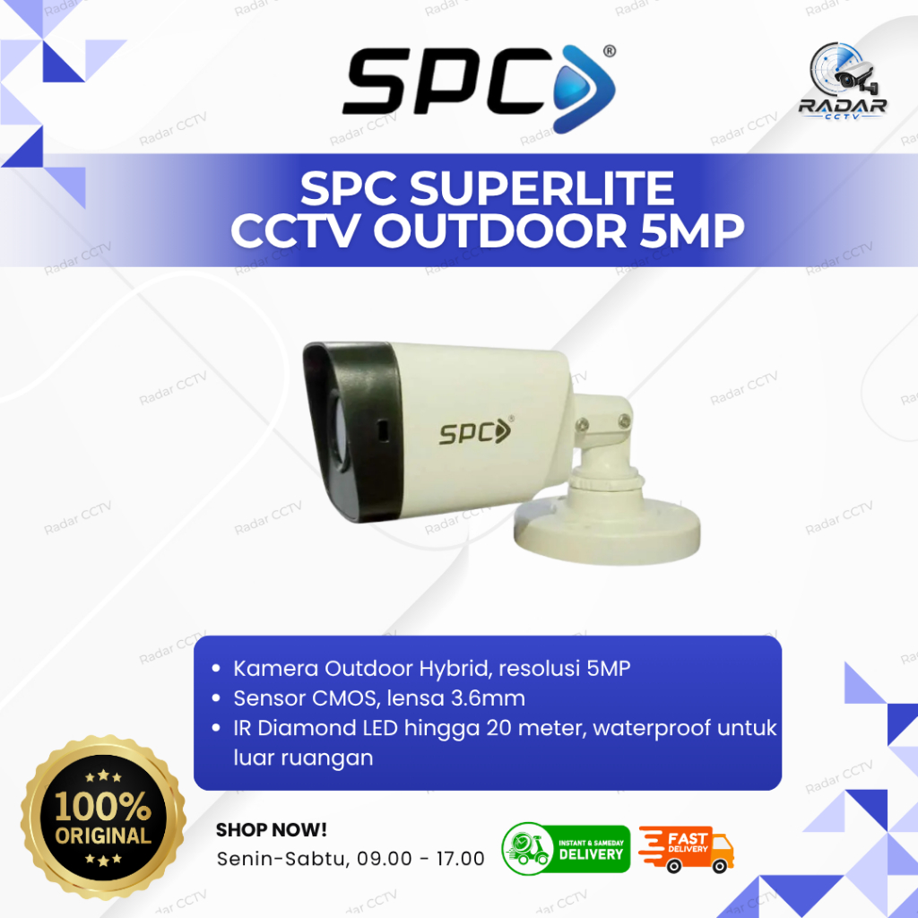 CAMERA SPC SUPERLITE CCTV OUTDOOR 5MP | kamera outdoor