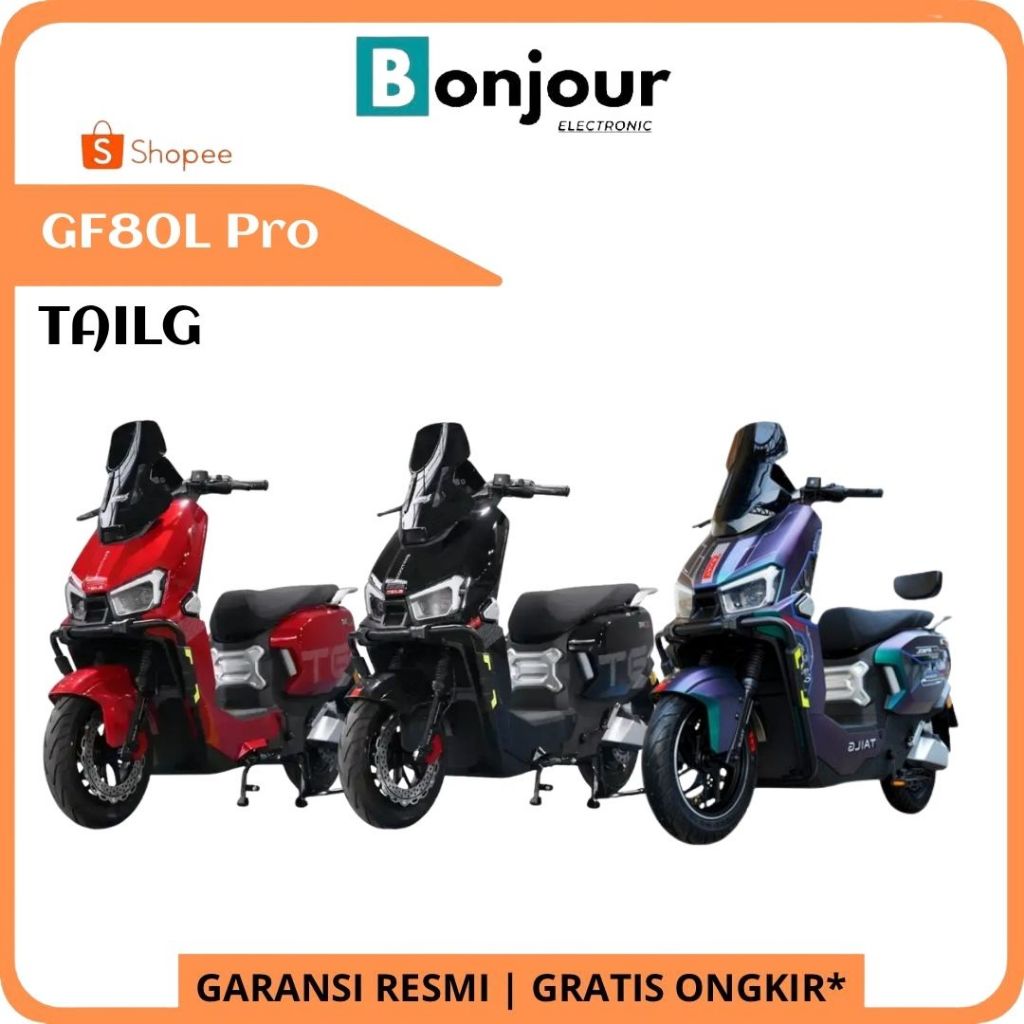 Sepeda Listrik TAILG GF80L Pro Power 1000 Watt Selis Lithium 60V24Ah TAILG GF80L Pro