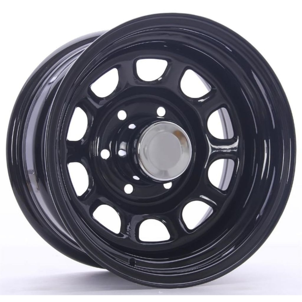VELG DAYTONA RING 15X8 PCD 6X139 BLACK