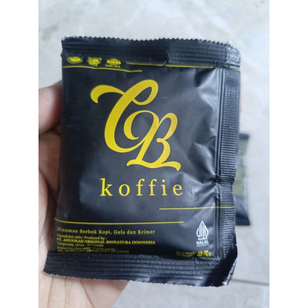 kopi cb berkhasiat menambah stamina pria 25 gram
