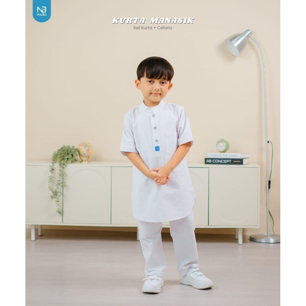 Koko kurta manasik nubi/Koko putih anak
