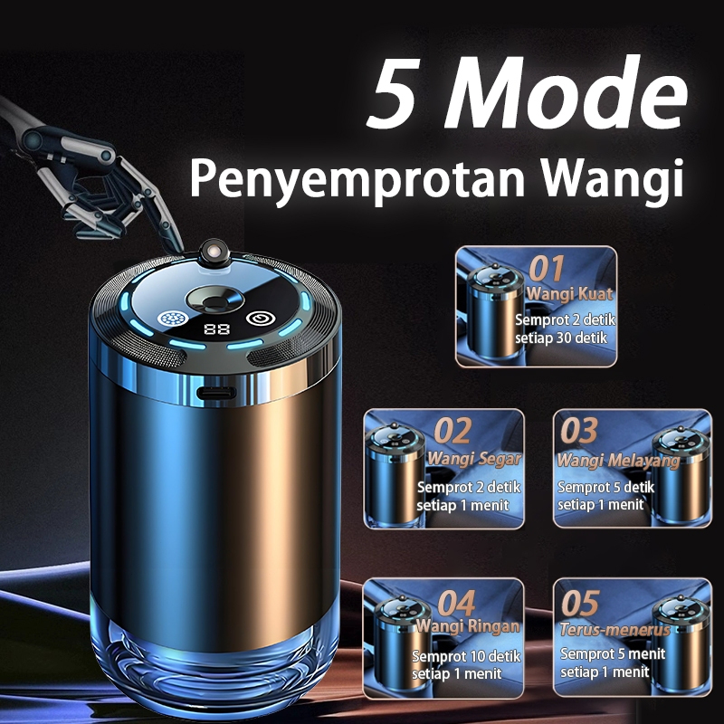 [ LED galaxy ]Diffuser aromaterapi mobil -Pengharum Mobil Wangi Segar,Penghilang Bau(Pengharum mobil