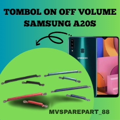 Tombol Power On Off dan Volume Luar SAMSUNG A20s A207 tombol luar samsung  galaxy a20s on off volume