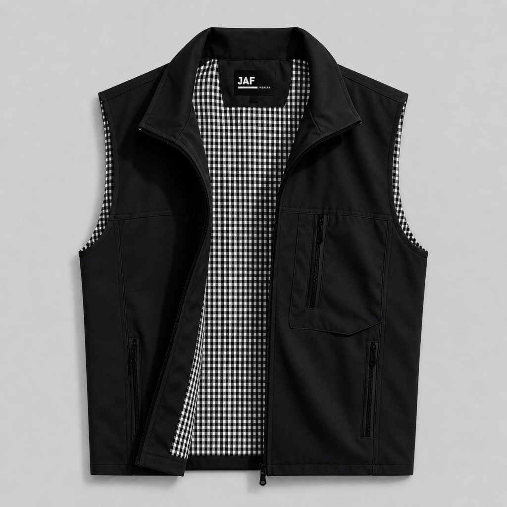 jaket kattun pria rompi jumbo size xxxxl xxxxxxl big size