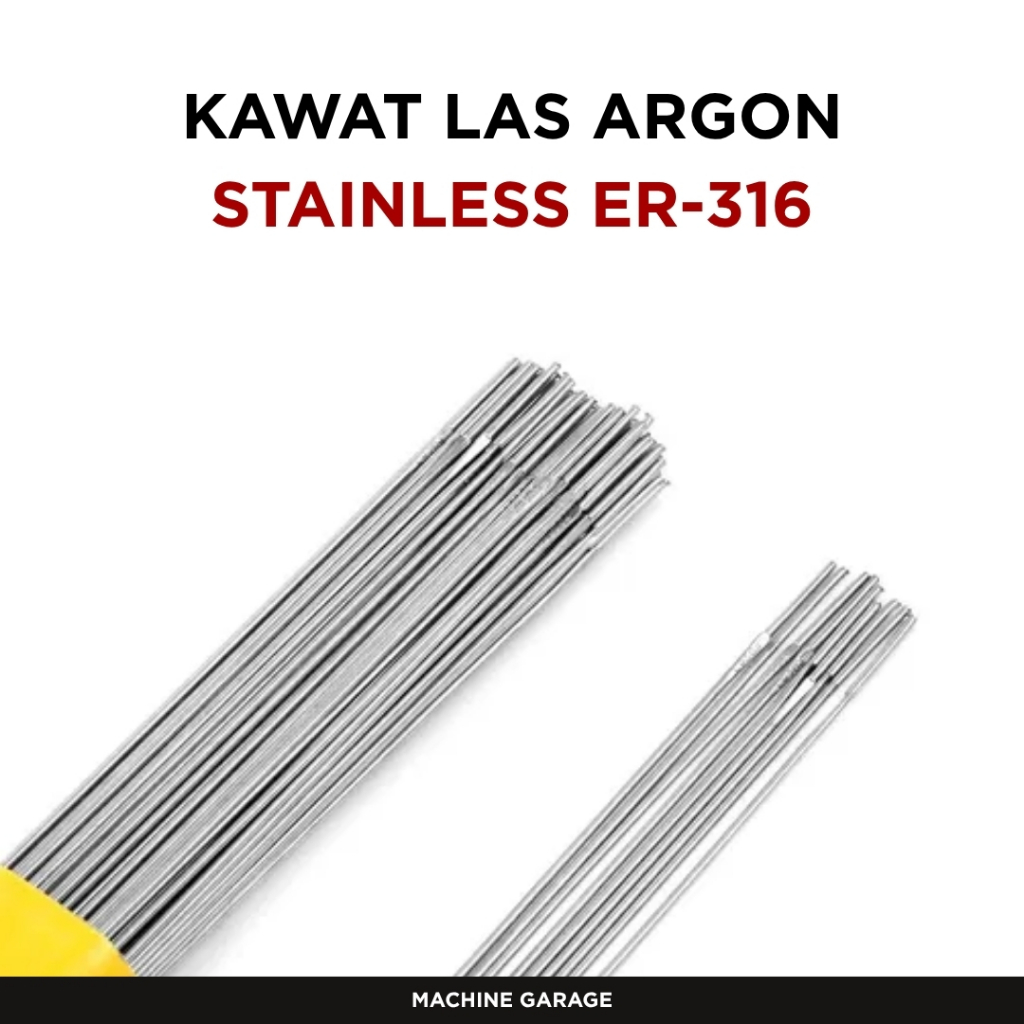 Kawat las argon stainless steel er-3161meter Tig Torch Rod Filler/Kawat Las Argon TIG Stainless 1 meter er-316