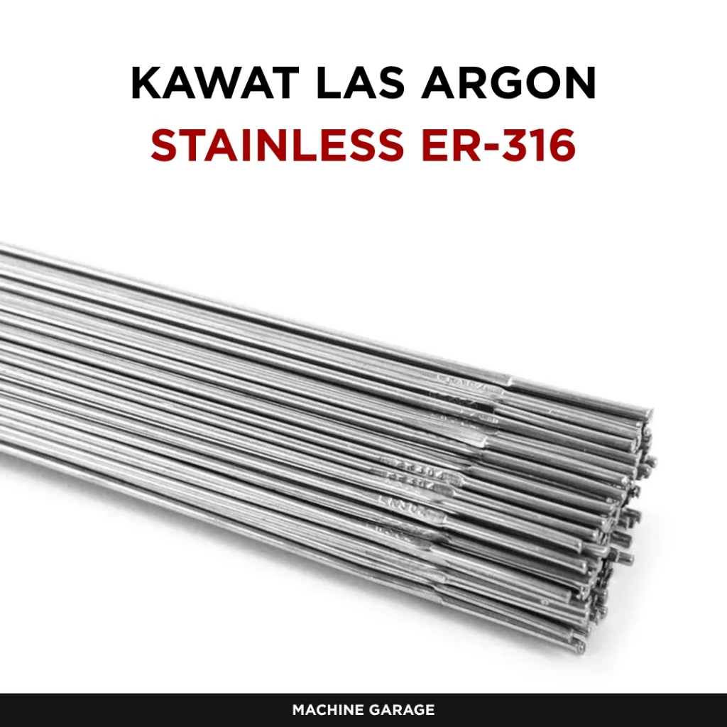 Kawat las argon stainless steel er-3161meter Tig Torch Rod Filler/Kawat Las Argon TIG Stainless 1 meter er-316