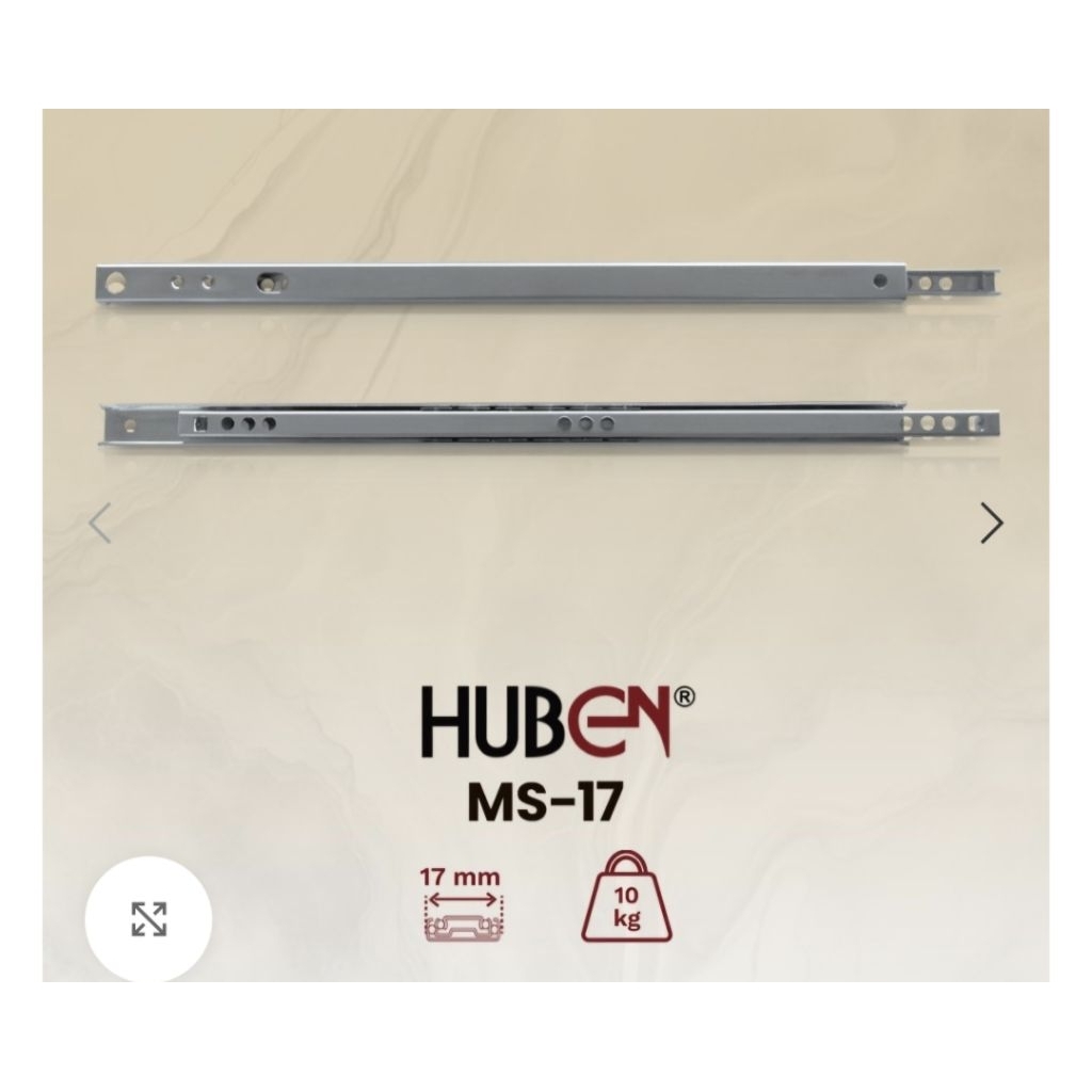 Huben MS-17 rel mini slide 17mm / rel laci mini 246mm