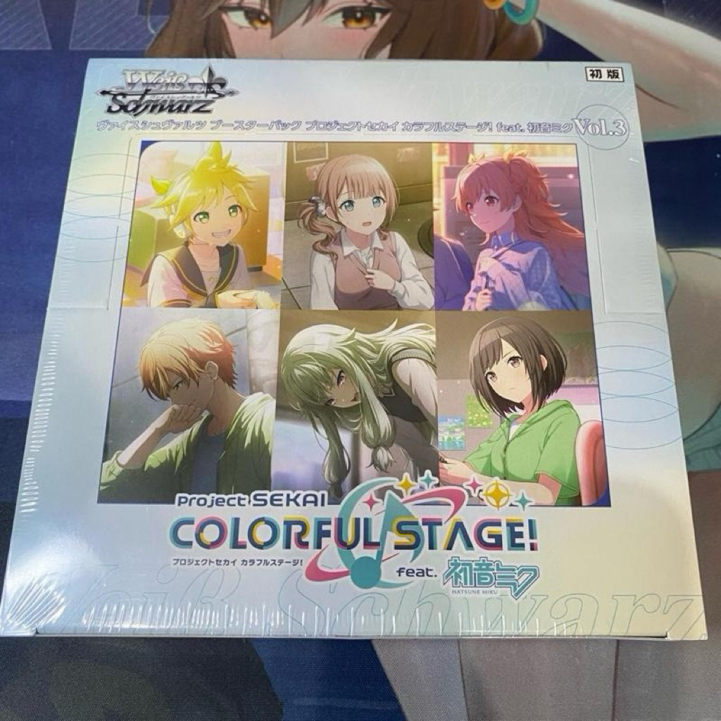 Project Sekai Colorful Stage Feat Hatsune Miku Vol 3 WS JP Booster Box / Case - Kartu Weiss Schwarz 
