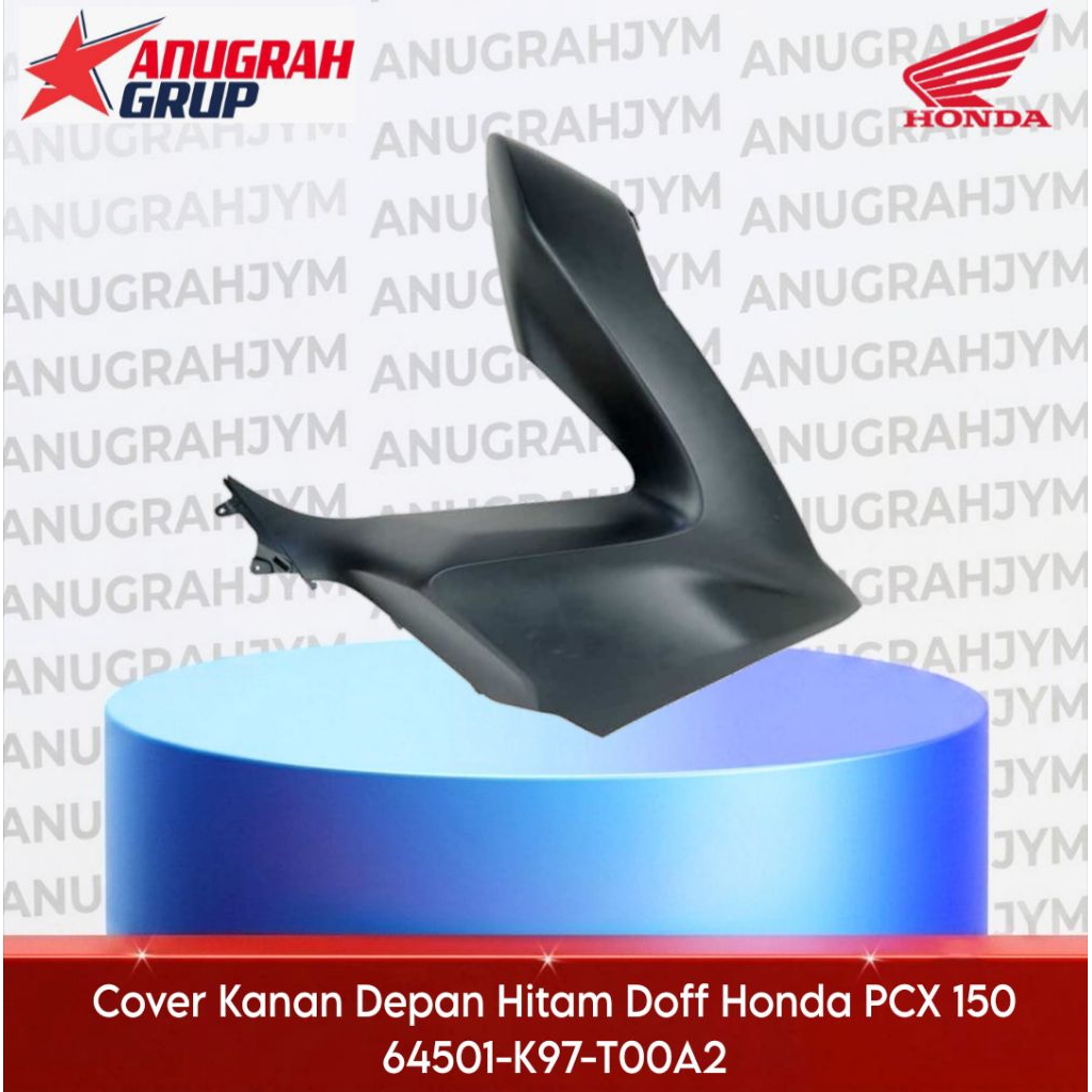 Cover Kanan Depan Hitam Doff Honda PCX 150 64501 K97 T00A2