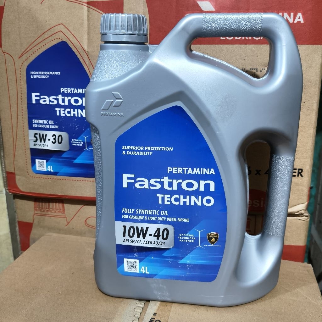Fastron techno 10w40 Synthetic galon 4lt original
