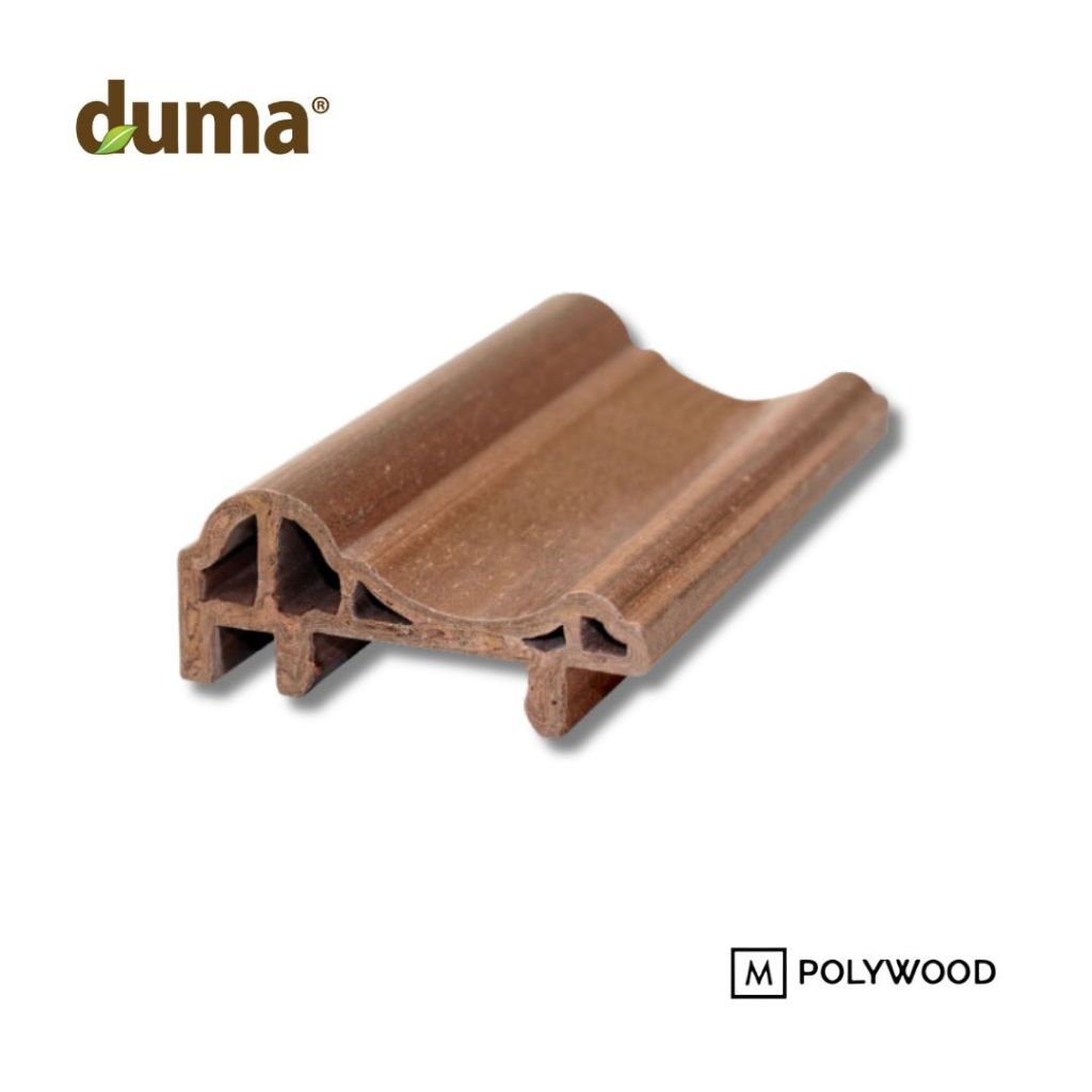 Lis DUMA WPC Click-On Decoratif (60×26) / Lis Dinding / Wallmoulding - DUMA WPC WALL & CEILING PANEL